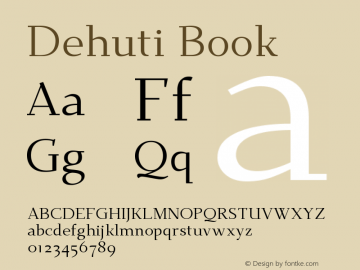 Dehuti Book Version 1.2图片样张