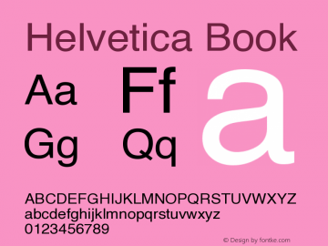 Helvetica 15.0d1e3图片样张