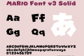 MARIOFont/MARIO_Font_v3_Solid.otf at master · yell0wsuit/MARIOFont · GitHub
