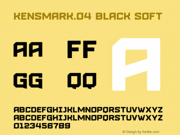 Kensmark.04 Black Soft Version 1.000图片样张