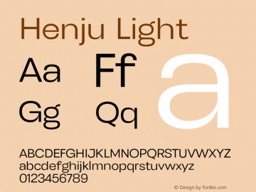 Henju-Light Version 1.000图片样张
