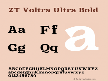 ZT Voltra Ultra Bold 1.000图片样张