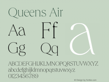 Queens Air Version 1.100 | web-TT图片样张