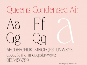 Queens Condensed Air Version 1.100 | web-TT图片样张