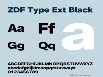 ZDF Type Ext Black Version 1.100图片样张