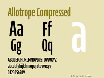 Allotrope Compressed Version 1.000 | web-TT图片样张