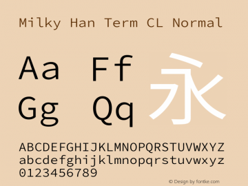 Milky Han Term CL Normal 图片样张