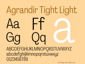 Agrandir Tight Light Version 3.000图片样张