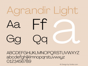 Agrandir Light Version 3.000图片样张