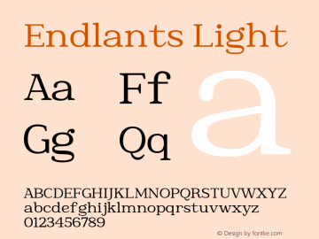 Endlants-Light Version 1.000图片样张