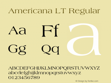 AmericanaLT 006.000图片样张