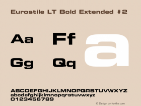 EurostileLT-BoldExtendedTwo 006.000图片样张