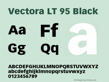 VectoraLT-Black 006.000图片样张