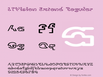LinotypeVision-Extend 001.000图片样张