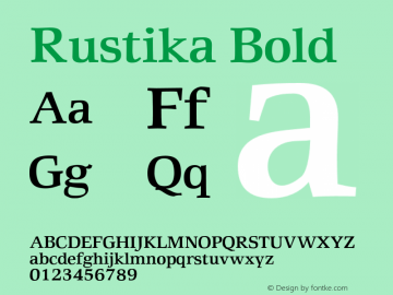 Rustika-Bold 005.000图片样张