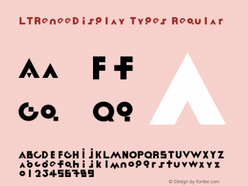 LinotypeReneeDisplay-Types 001.000图片样张