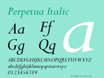 Perpetua-Italic 001.000图片样张
