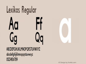 LexikosPlain 001.000图片样张