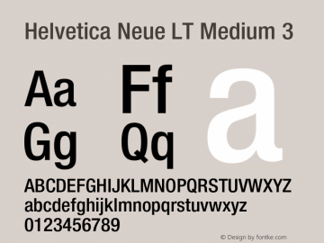 HelveticaNeueLT-Medium3 006.000图片样张