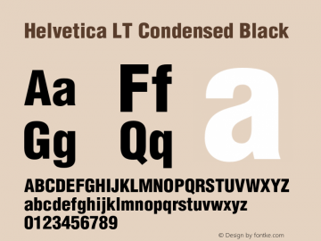 HelveticaLT-Condensed-Black 006.000图片样张