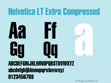 HelveticaLT-ExtraCompressed 006.000图片样张