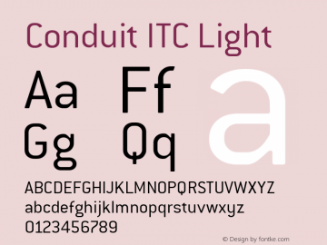Conduit ITC Light 005.000图片样张