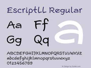 Escript LL 005.000图片样张