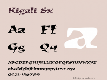 Kigali Sx 001.000图片样张