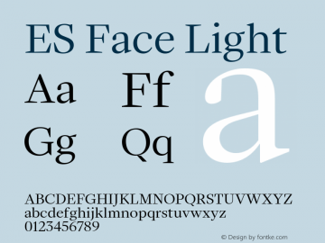 ES Face Light Version 1.007 | web-OT图片样张