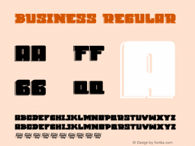 Business Version 1.003;Fontself Maker 3.5.4图片样张