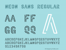 Neon Sans 0.80图片样张