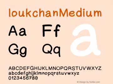 loukchan Version 001.000图片样张