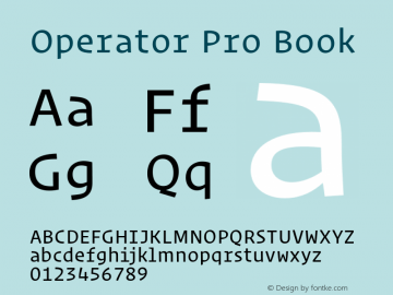 OperatorPro-Book Version 1.200 Pro图片样张