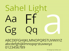 Sahel Light Version 3.4.0图片样张