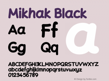 Mikhak Black Version 2.2图片样张