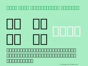 Noto Sans Medefaidrin Regular Version 1.001图片样张