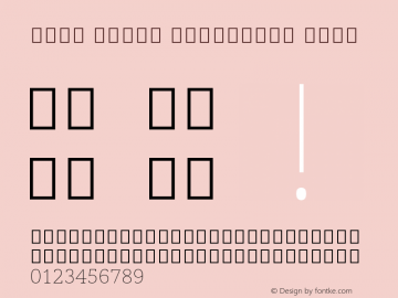 Noto Serif Malayalam Thin Version 2.001图片样张