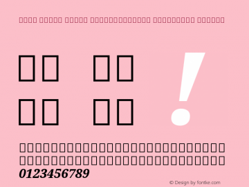 Noto Serif Tamil SemiCondensed ExtraBold Italic Version 2.001图片样张