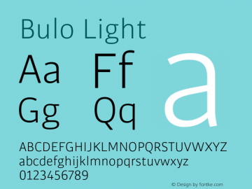 Bulo-Light Version 1.000图片样张