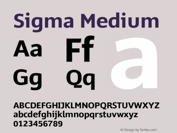 Sigma-Medium Version 1.003;hotconv 1.0.109;makeotfexe 2.5.65596图片样张