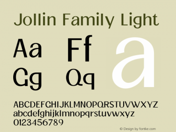 Jollin Family Light 2.001图片样张
