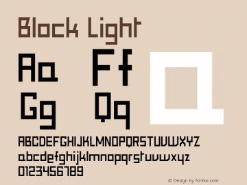 Block-Light Version 1.000图片样张