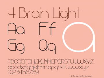 4 Brain Light Version 1.000图片样张