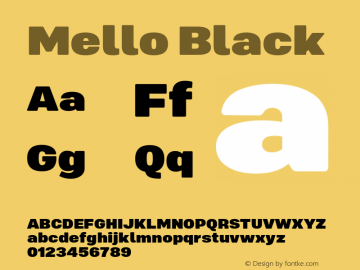 Mello Black 1.000图片样张