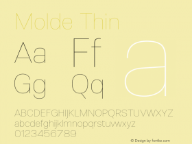 Molde Thin 1.000图片样张