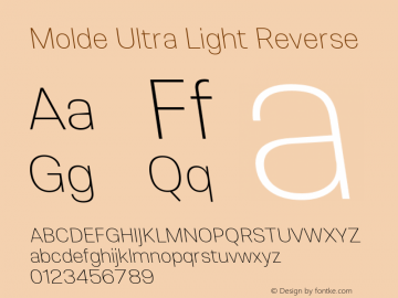 Molde Ultra Light Reverse 1.000图片样张