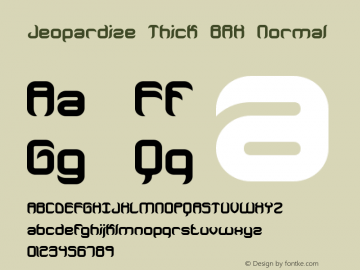 Jeopardize Thick BRK Normal Version 1.15图片样张