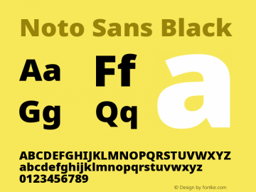 Noto Sans Black Version 2.005; ttfautohint (v1.8.3) -l 8 -r 50 -G 200 -x 14 -D latn -f none -a qsq -X 