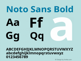 Noto Sans Bold Version 2.005; ttfautohint (v1.8.3) -l 8 -r 50 -G 200 -x 14 -D latn -f none -a qsq -X 