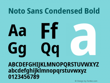 Noto Sans Condensed Bold Version 2.005; ttfautohint (v1.8.3) -l 8 -r 50 -G 200 -x 14 -D latn -f none -a qsq -X 